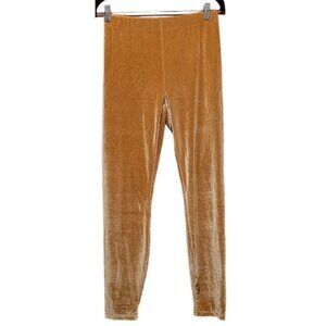 Fabletics Womens Emma Velour Legging‎ High-Waisted Silhouette Polyester/Elastane
